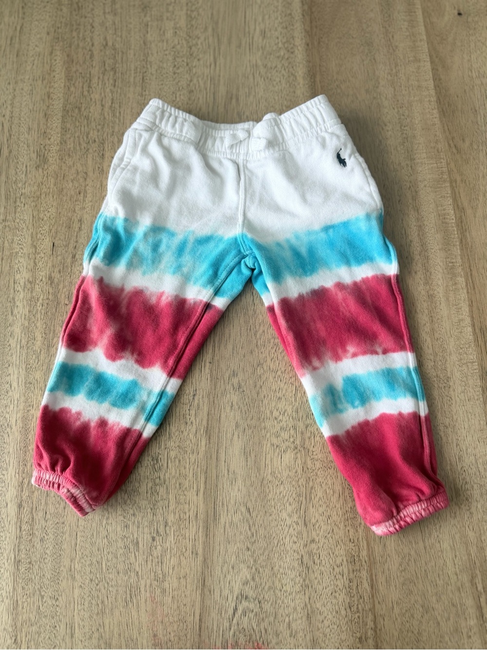 Polo Ralph Lauren Baby Toddler Tie-Dye Spa Terry Jogger Pant 2T